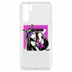 Чехол для Oppo A91/Reno3 Ибуки Миода глитч - PrintSalon