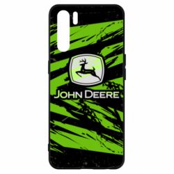 Чохол для Oppo A91 / Reno3John Deere and green background - PrintSalon
