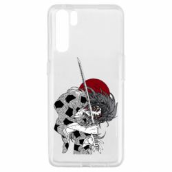 Чехол для Oppo A91/Reno3 Kokushibo Tsugikuni - PrintSalon