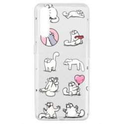 Чохол для Oppo A91 / Reno3Кот Саймона емоції