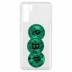 Чехол для Oppo A91/Reno3 Криптовалюта - PrintSalon