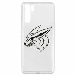 Чехол для Oppo A91/Reno3 Kurama line art - PrintSalon