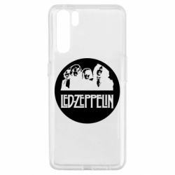 Чехол для Oppo A91/Reno3 Led Zeppelin in a circle - PrintSalon
