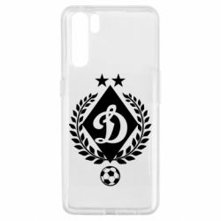 Чехол для Oppo A91/Reno3 Лого Динамо с колосками - PrintSalon