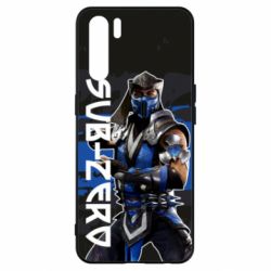 Чехол для Oppo A91/Reno3 Mortal Kombat  Sub-Zero - PrintSalon