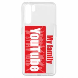 Чехол для Oppo A91/Reno3 My family youtube - PrintSalon