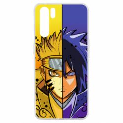 Чехол для Oppo A91/Reno3 Naruto Vs Sasuke-PrintSalon Чехол для Oppo A91/Reno3 Naruto Vs Sasuke
