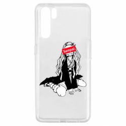 Чехол для Oppo A91/Reno3 Недзуко - сенпай - PrintSalon