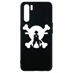 Чехол для Oppo A91/Reno3 One Piece Luffy Captain