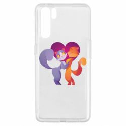 Чохол для Oppo A91 / Reno3Парочка. Котики - PrintSalon
