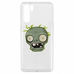Чехол для Oppo A91/Reno3 Plants vs zombie head - PrintSalon