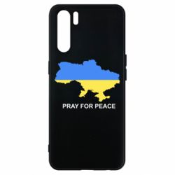 Чехол для Oppo A91/Reno3 Pray for peace - PrintSalon