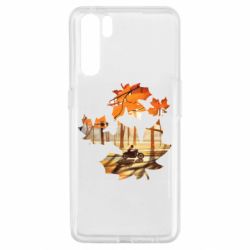 Чехол для Oppo A91/Reno3 Проезжая осень - PrintSalon