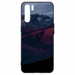 Чохол для Oppo A91 / Reno3Red mountains - PrintSalon