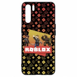 Чехол для Oppo A91/Reno3 Roblox Heroes 3D - PrintSalon