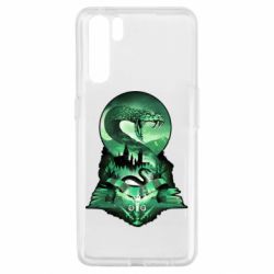 Чохол для Oppo A91 / Reno3Slytherin collage - PrintSalon