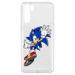 Чехол для Oppo A91/Reno3 Sonic and the jump - PrintSalon