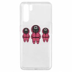 Чохол для Oppo A91 / Reno3Солдати гра в Кальмара - PrintSalon