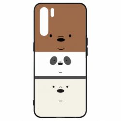 Чохол для Oppo A91 / Reno3We bare bears ice cream - PrintSalon