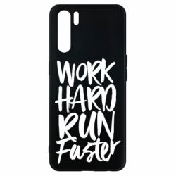 Чохол для Oppo A91 / Reno3Work hard run faster - PrintSalon