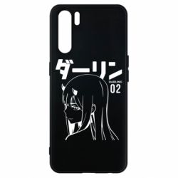 Чехол для Oppo A91/Reno3 Zero Two Girl - PrintSalon
