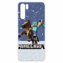 Чохол для Oppo A91 / Reno3Зимовий Майнкрафт - PrintSalon