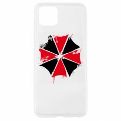 Чохол для Oppo A92sАмбрела арт бризки - PrintSalon