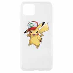 Чехол для Oppo A92s Ash's hat Pikachu - PrintSalon