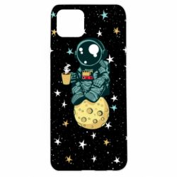 Чохол для Oppo A92sAstronaut and coffee - PrintSalon