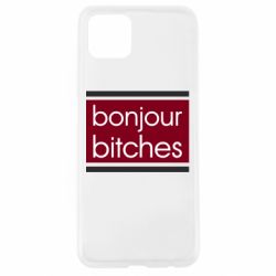 Чехол для Oppo A92s Bonjour bitches - PrintSalon