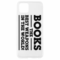 Чехол для Oppo A92s Books the best weapons in the world - PrintSalon