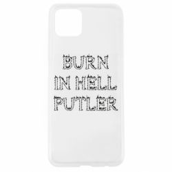 Чехол для Oppo A92s Born in Hell Putin - PrintSalon