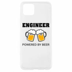 Чехол для Oppo A92s Engineer Powered By Beer - PrintSalon