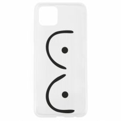 Чехол для Oppo A92s Funny tits - PrintSalon