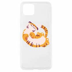 Чехол для Oppo A92s Happy tiger - PrintSalon