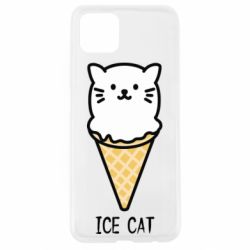 Чехол для Oppo A92s Ice Cat - PrintSalon