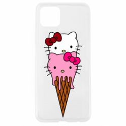 Чехол для Oppo A92s Kitty ice cream - PrintSalon
