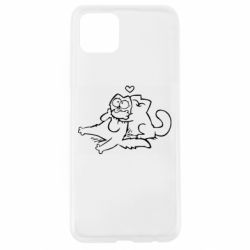 Чехол для Oppo A92s Кот Саймона Любовь - PrintSalon