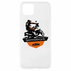 Чехол для Oppo A92s KTM Sportmotorcycle Art - PrintSalon