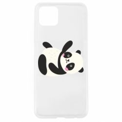 Чехол для Oppo A92s Little panda - PrintSalon