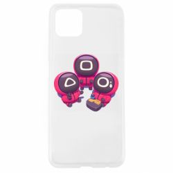 Чехол для Oppo A92s Милые солдаты из игры в кальмара - PrintSalon