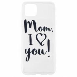 Чехол для Oppo A92s Mom, I love you - PrintSalon