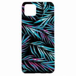 Чохол для Oppo A92sNeon Palm Leaves - PrintSalon