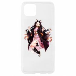 Чохол для Oppo A92sNezuko cat - PrintSalon