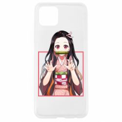 Чехол для Oppo A92s Nezuko - PrintSalon