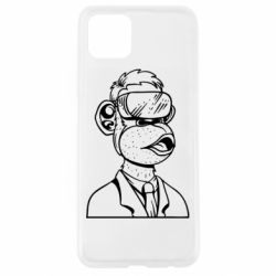 Чехол для Oppo A92s Обезьяна в виртуальных очках - PrintSalon