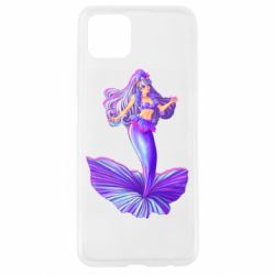 Чехол для Oppo A92s Purple Mermaid Barbie - PrintSalon