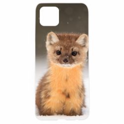 Чехол для Oppo A92s Пушистая куница - PrintSalon