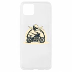 Чехол для Oppo A92s Skull and Bike - PrintSalon
