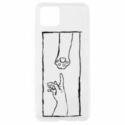 Чехол для Oppo A92s Сreation meow - PrintSalon